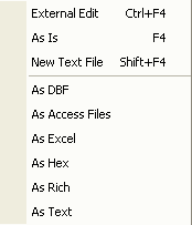 Edit Menu